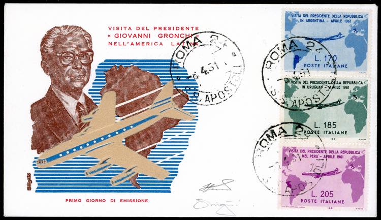 1961 - 205 lire Gronchi rosa, con ... 