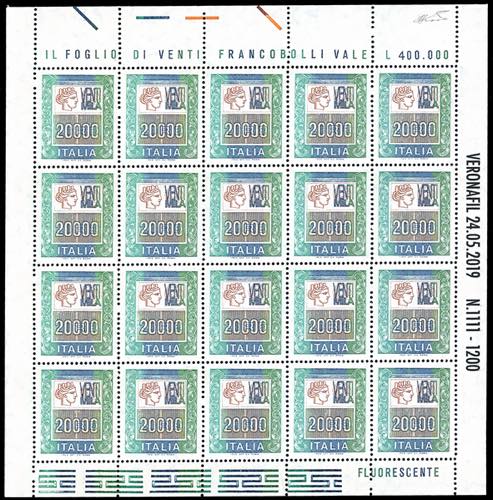 2019 - 20.000 lire Alti valori ... 