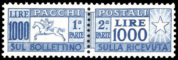 1954 - 1.000 lire Cavallino, ... 
