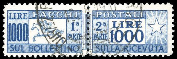 1954 - 1.000 lire Cavallino, ... 