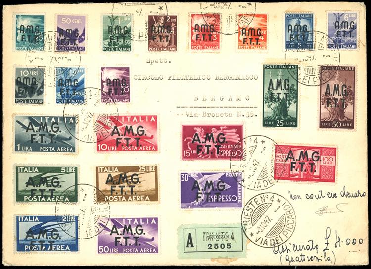 1947 - Assicurata per lire 4.000 ... 