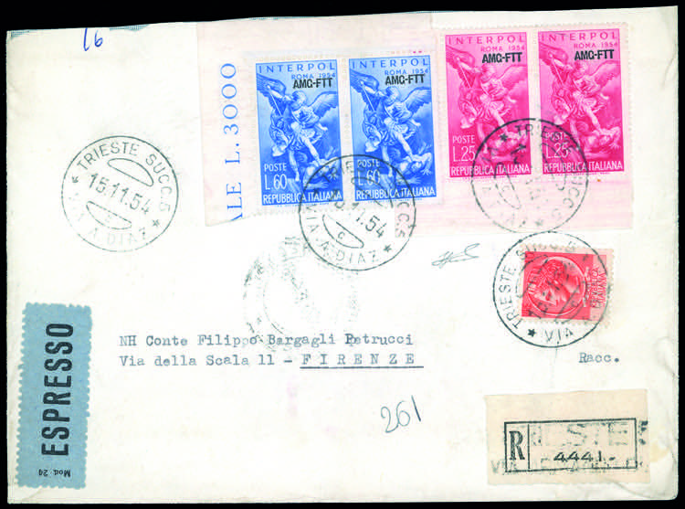 1954 - Interpol, serie completa, ... 