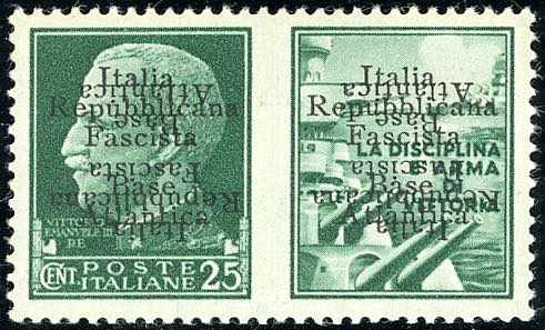 BASE ATLANTICA 1943 - 25 cent. ... 
