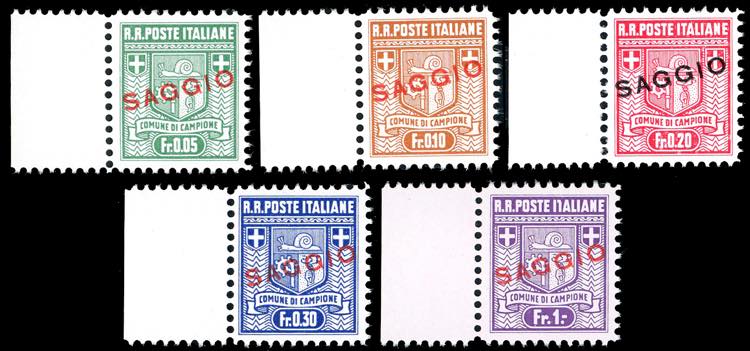 CAMPIONE DITALIA 1944 - Stemma, I ... 