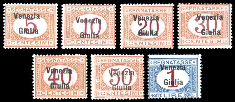 VENEZIA GIULIA SEGNATASSE 1918 - ... 