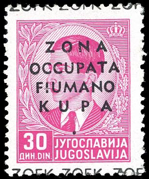 ZONA FIUMANA KUPA 1941 - 30 d. ... 