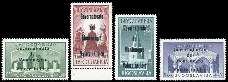 MONTENEGRO 1942 - Legionari, ... 