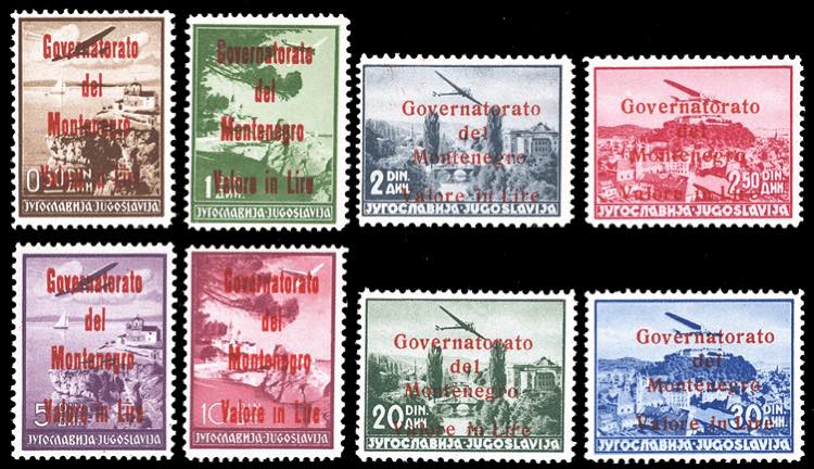 MONTENEGRO POSTA AEREA 1942 - ... 