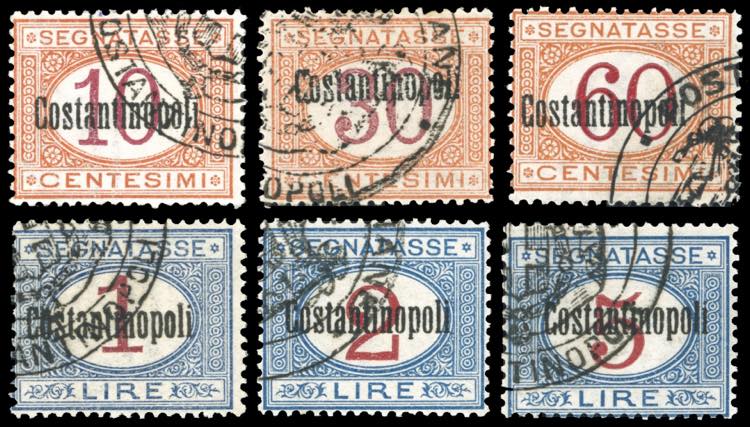 COSTANTINOPOLI SEGNATASSE 1922 - ... 