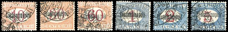 COSTANTINOPOLI SEGNATASSE 1922 - ... 