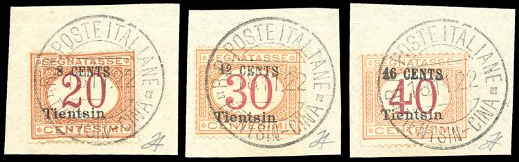 TIENTSIN SEGNATASSE 1918 - ... 