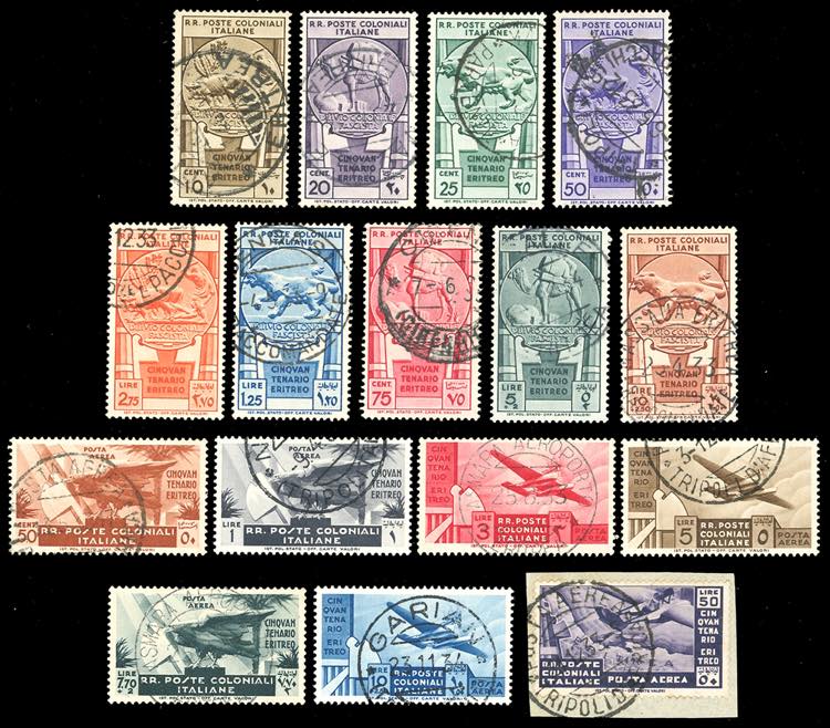 1933 - Cinquantenario Eritreo, ... 