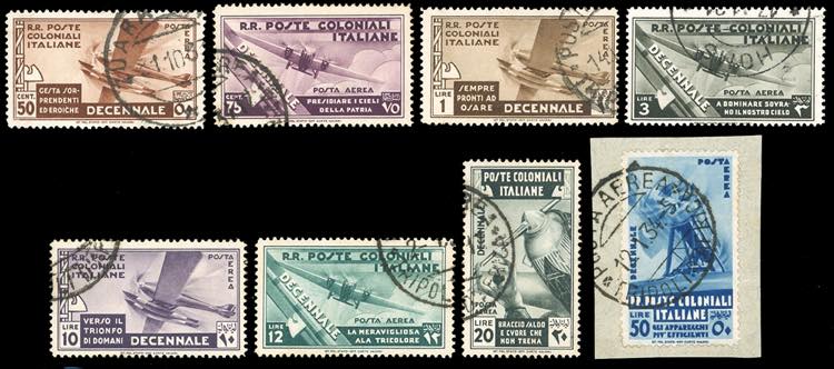 POSTA AEREA 1933 - Marcia su Roma, ... 