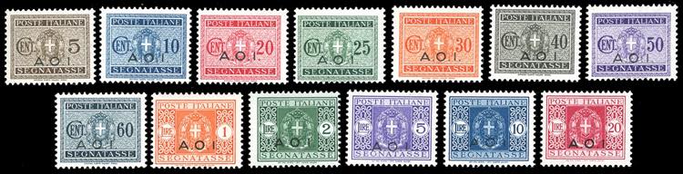 SEGNATASSE 1939/40 - ... 