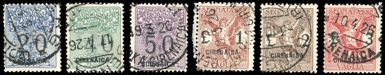 SEGNATASSE VAGLIA 1924 - Serie ... 
