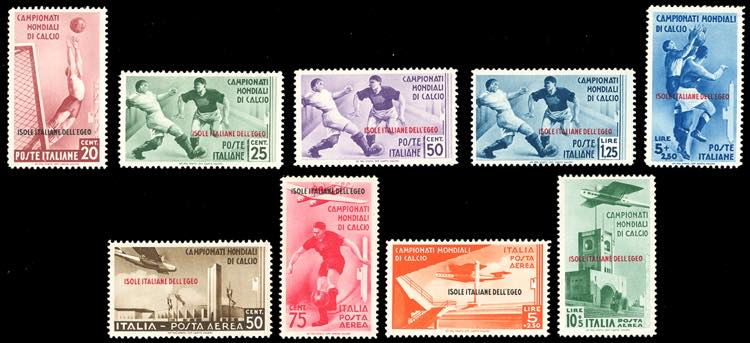 1934 - Mondiali di Calcio, serie ... 