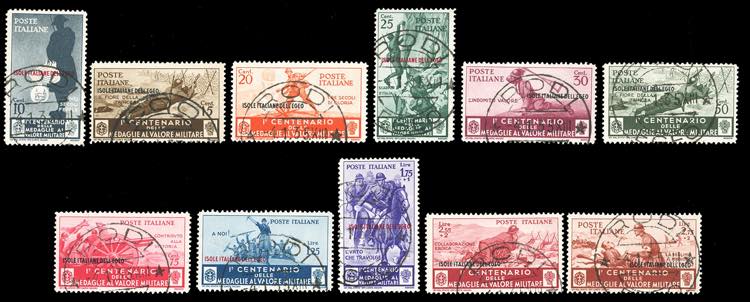 1934 - Medaglie, serie completa di ... 