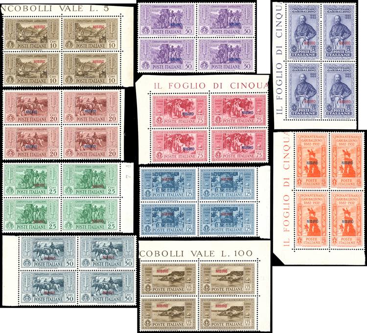 NISIRO 1932 - Garibaldi, serie ... 