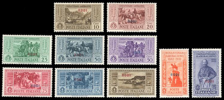 RODI 1932 - Garibaldi, serie ... 