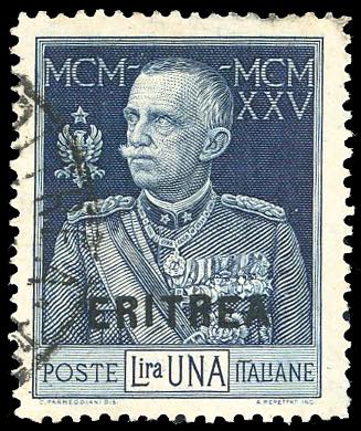 1925 - 1 lire Giubileo, dent. 13 ... 