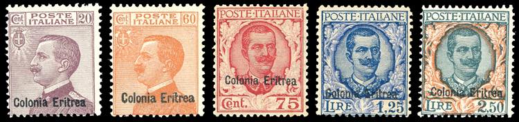 1928/29 - Soprastampati, serie ... 