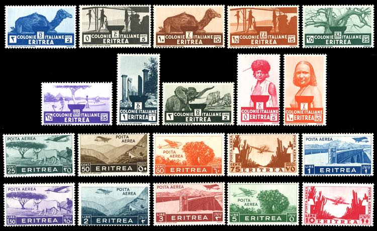 1933/36 - Soggetti africani, serie ... 