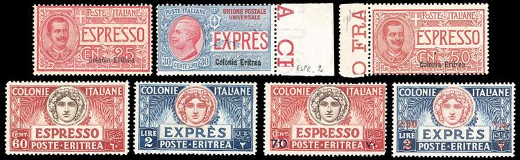 ESPRESSI 1907/26 - Le prime tre ... 