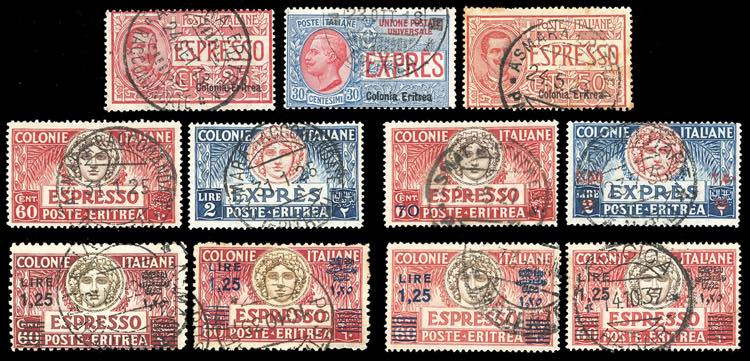 ESPRESSI 1907/37 - Tutti i valori ... 