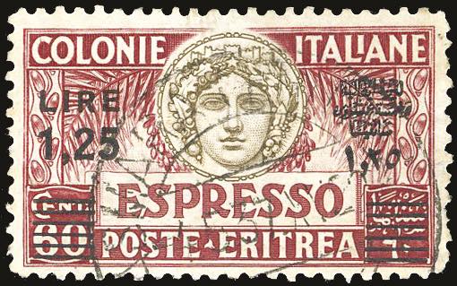 ESPRESSI 1935 - 1,25 lire su 60 ... 