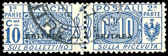 PACCHI POSTALI 1916 - 10 cent. ... 