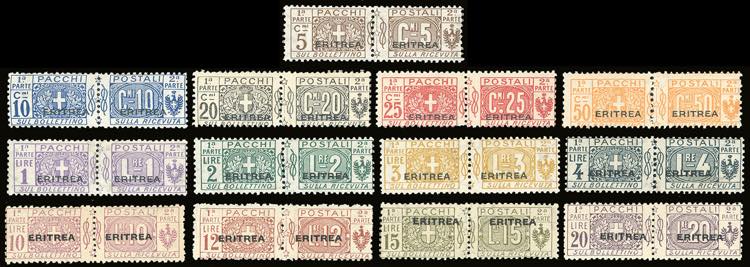 PACCHI POSTALI 1917/24 - Nodo di ... 