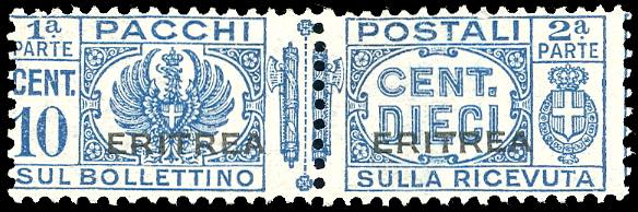 PACCHI POSTALI 1937 - 10 cent. ... 