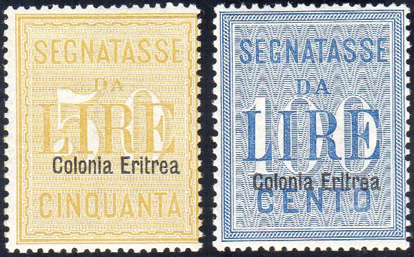 SEGNATASSE 1903 - Alti valori ... 