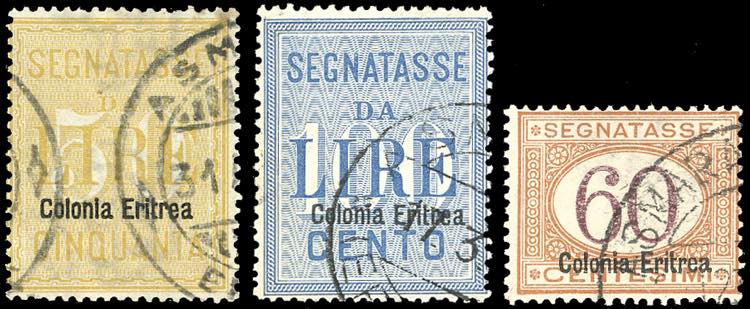 SEGNATASSE 1903/26 - 50 e 100 ... 