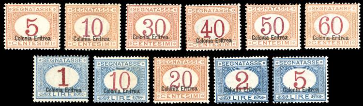 SEGNATASSE 1920/26 - Soprastampati ... 