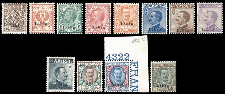 1912/15 - Soprastampati, serie ... 