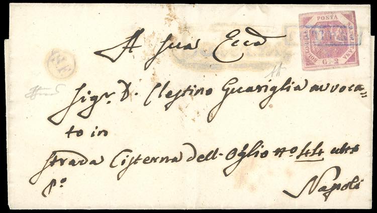 S.F., cerchio piccolo azzurro ... 