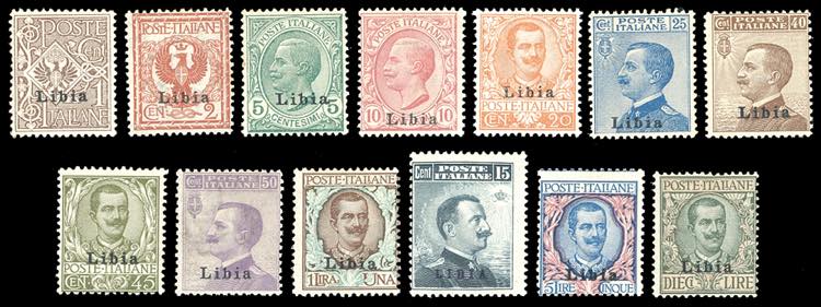 1912/15 - Soprastampati, serie ... 