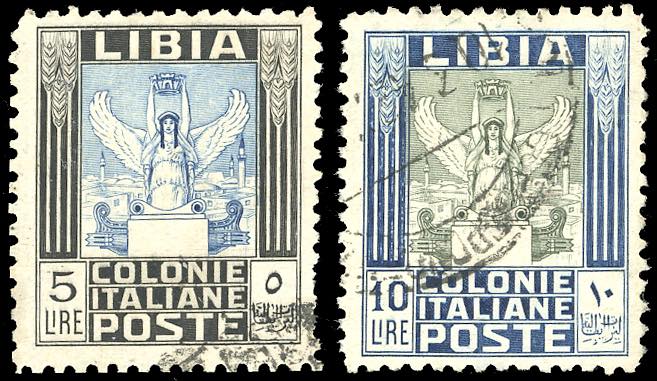 1937 - 5 lire e 10 lire Pittorica, ... 