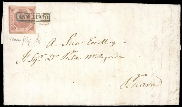 TERAMO, annullato + cerchio rosso ... 