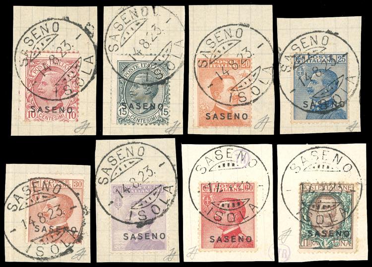 1923 - Soprastampati, serie ... 