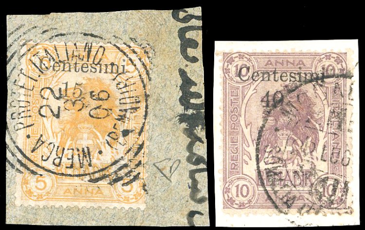 1905 - Soprastampa di Zanzibar, ... 