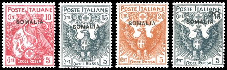 1916 - Croce Rossa, serie completa ... 