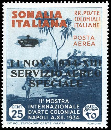 SERVIZIO AEREO 1934 - 25 cent. ... 