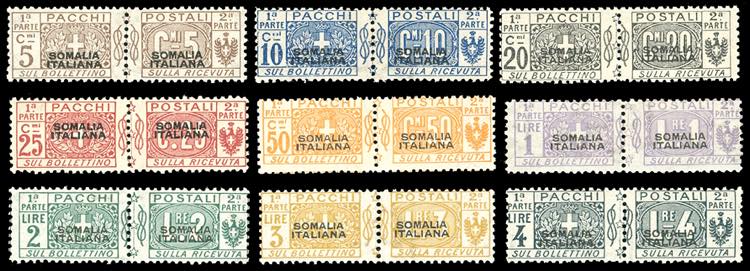 PACCHI POSTALI 1917/19 - Nodo di ... 