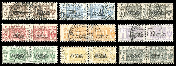 PACCHI POSTALI 1917/19 - Nodo di ... 