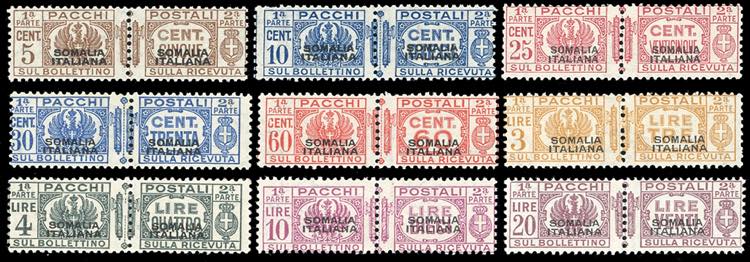 PACCHI POSTALI  1928/41 - Fasci al ... 
