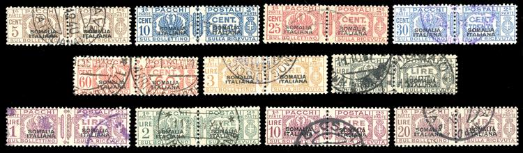 PACCHI POSTALI 1928/41 - Fascio al ... 