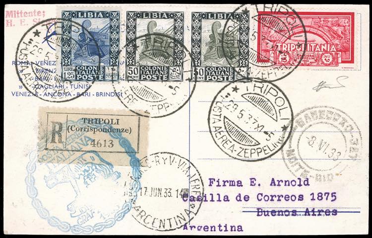 POSTA AEREA 1933 - 15 lire ... 