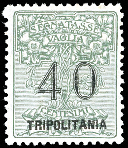 SEGNATASSE VAGLIA 1924 - 40 cent., ... 